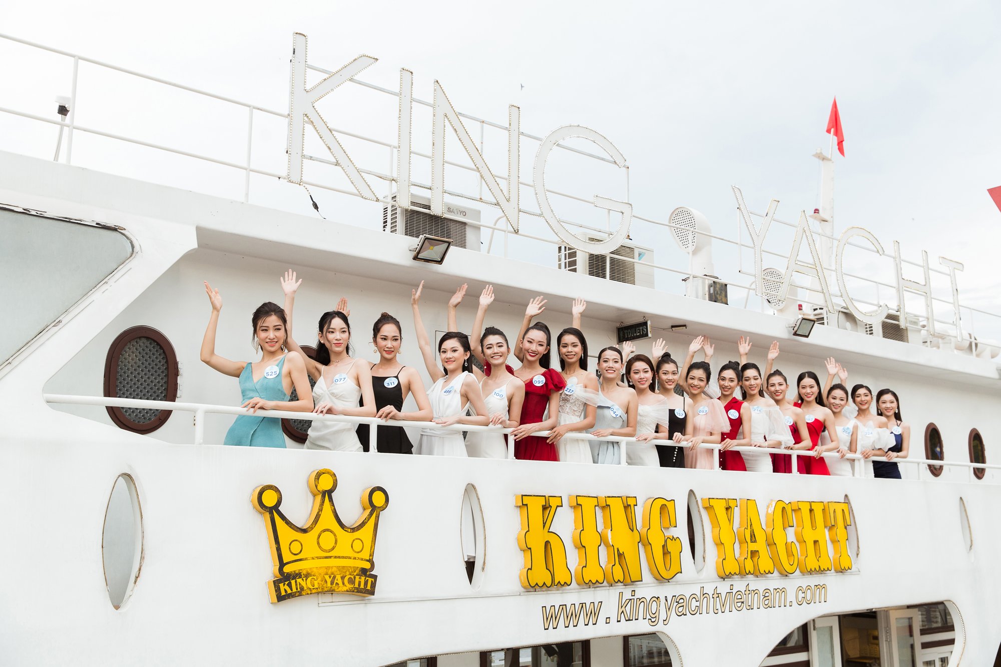 KING YACHT CRUISE đồng hành cùng Miss World Việt Nam 2019